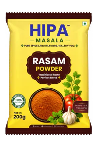 HIPA Masala Rasam Powder retail pack — South Indian rasam spice blend