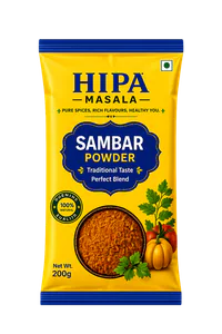 HIPA Masala Sambar Powder retail pack — South Indian sambar spice blend