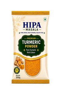 HIPA Masala Turmeric Powder retail pack — ground turmeric for Indian cooking