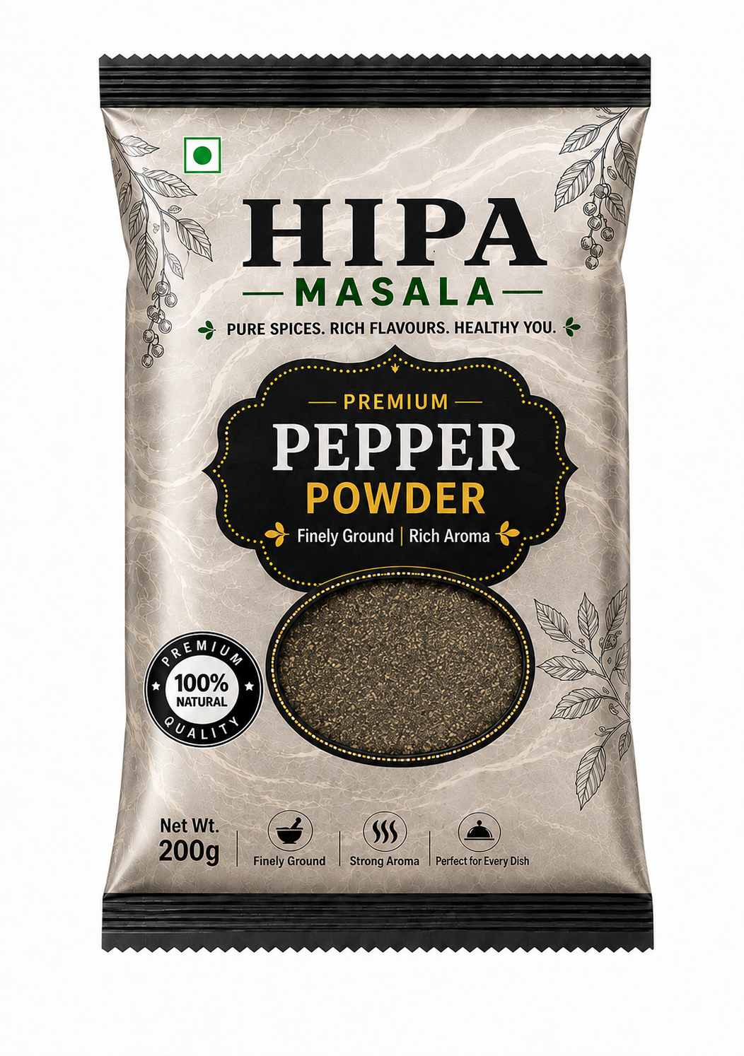 HIPA Masalas Pepper Powder pack